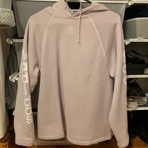 Adidas Pink Long-sleeve hoodie